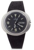 An Omega Geneve Dynamic automatic gents watch, circa 1980, the watch has a stainless steel case with