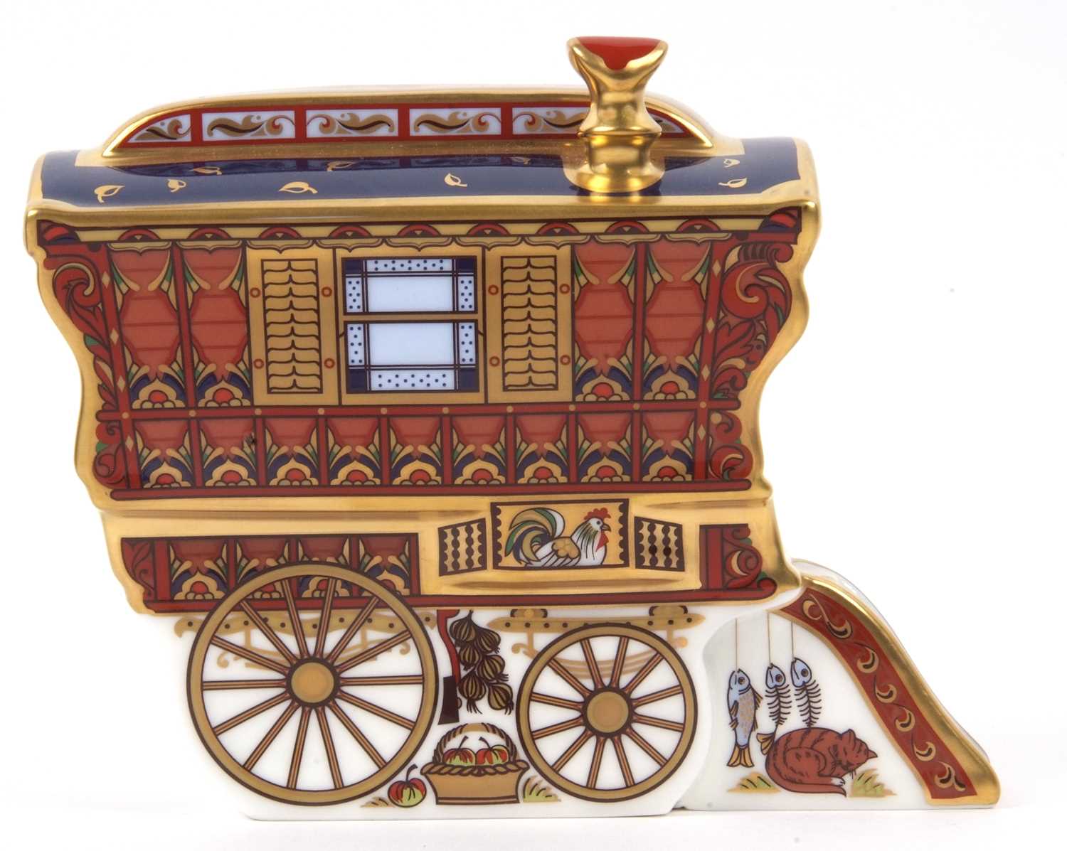 Royal Crown Derby Ledge Wagon - Image 3 of 11