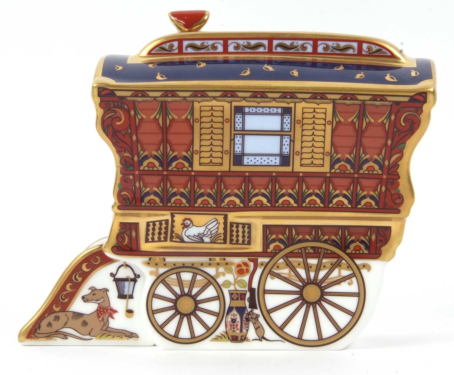 Royal Crown Derby Ledge Wagon - Image 5 of 11