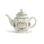 Lowestoft Teapot Dated 1793