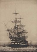 G M Burn HMS Victory