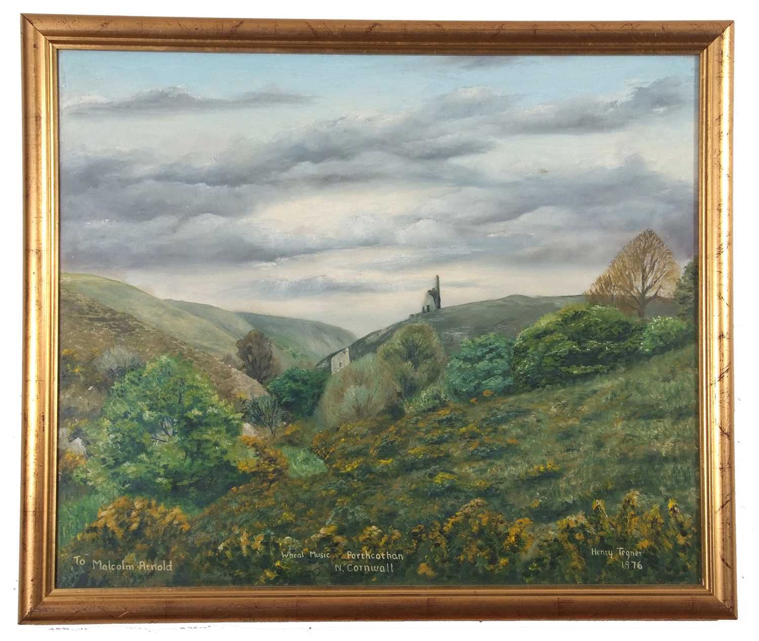 Henry Tegner (British, 20th century) a pair of landscape scenes, one inscribed "Wheal Music - - Image 7 of 12