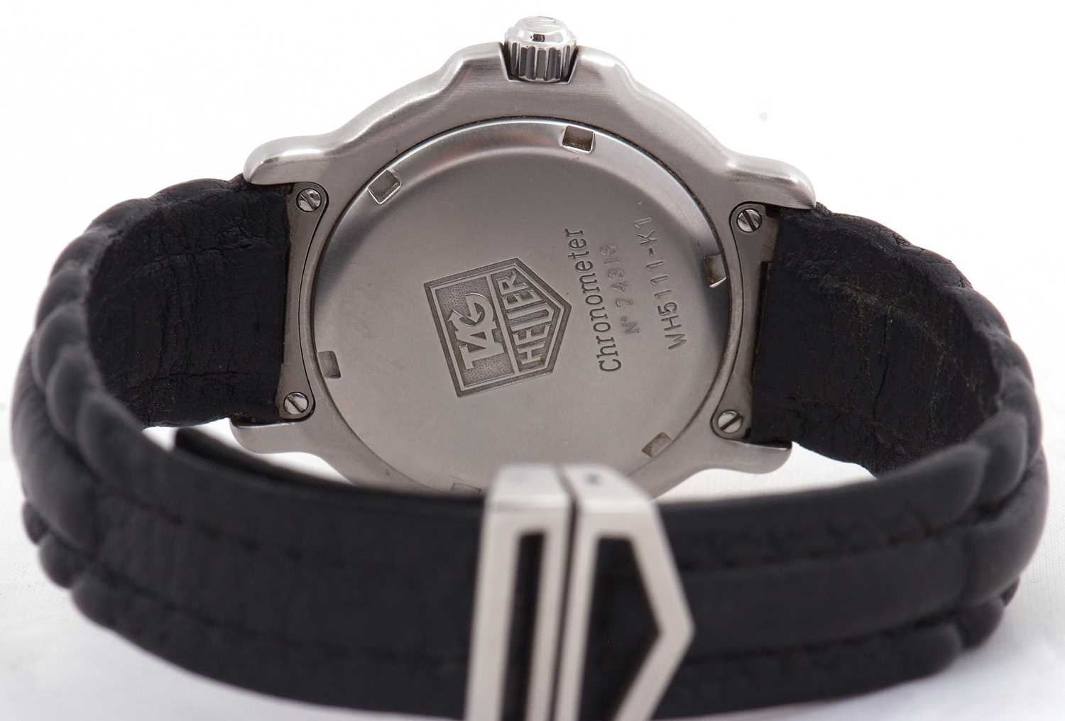 A Tag Heuer automatic gents wristwatch, reference number WH5111-K1, the watch has its original box - Image 5 of 8