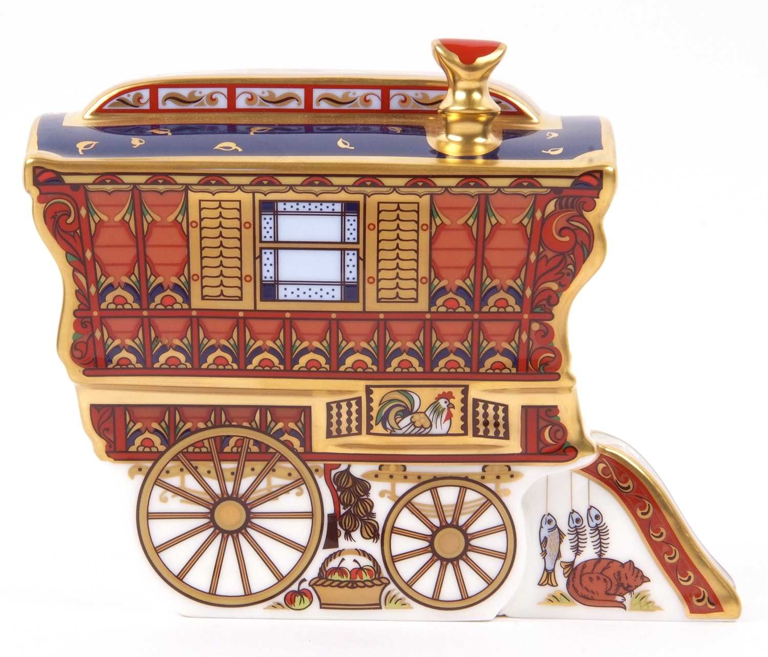 Royal Crown Derby Ledge Wagon - Image 2 of 11