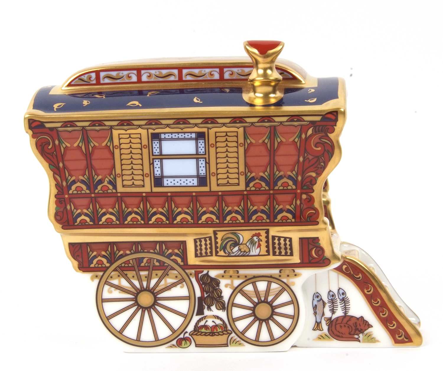 Royal Crown Derby Ledge Wagon - Image 7 of 11