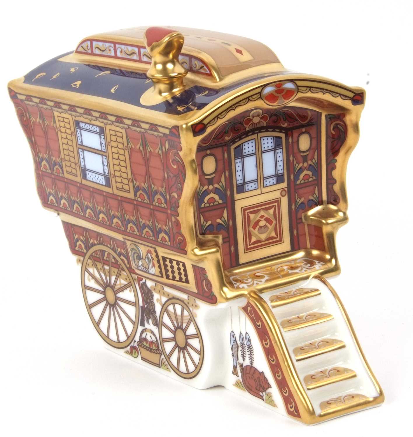 Royal Crown Derby Ledge Wagon - Image 8 of 11