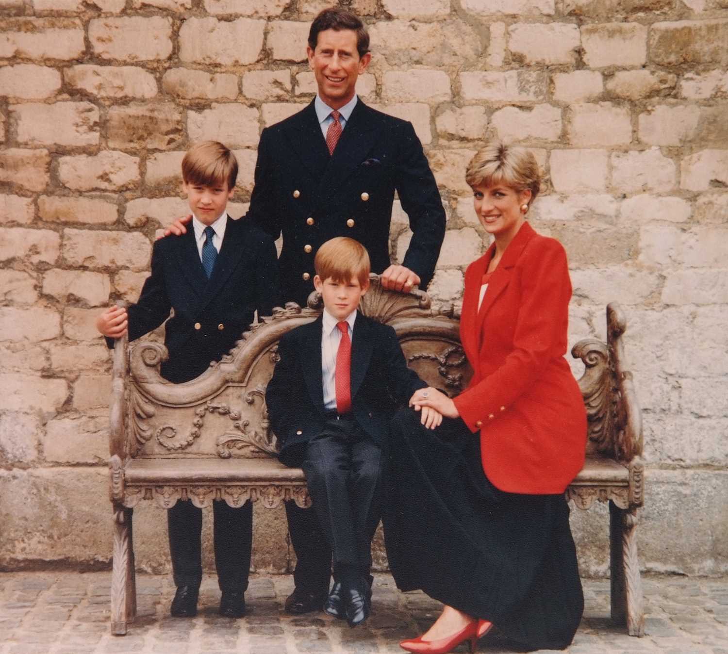 TRH Charles Prince of Wales and Princess Diana Christmas Card - Image 2 of 3