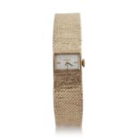 A 9ct gold Hamilton ladies wristwatch, the watch is stamped 375 in the back of the case, also on the