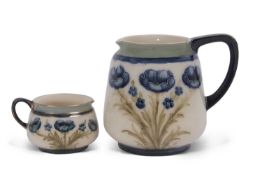 Two Moorcroft MacIntyre Jugs with Floral Design