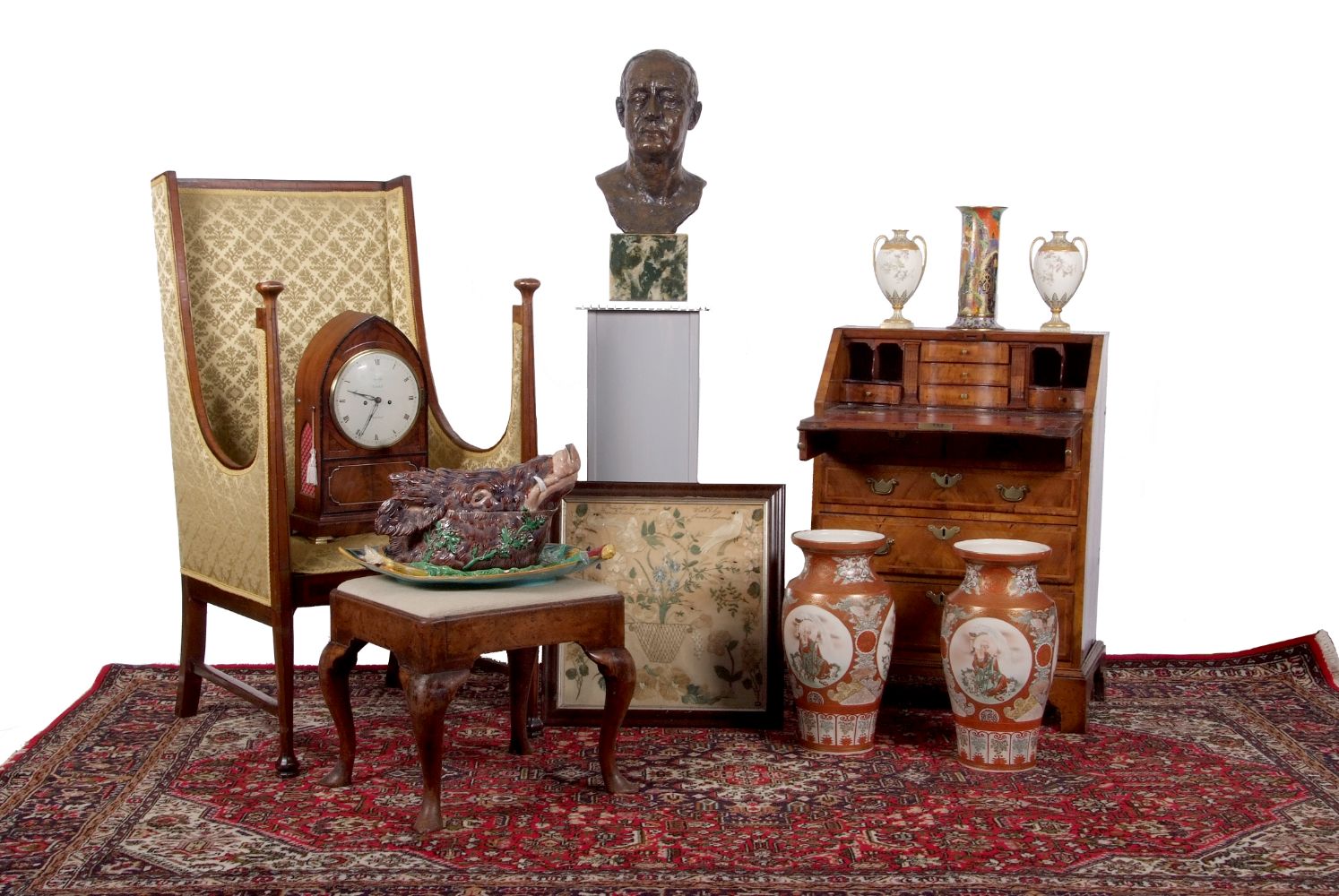 Three Day Fine Sale of selected Art & Antiques, Jewellery, Silver, Clocks, Watches, Furniture, and more