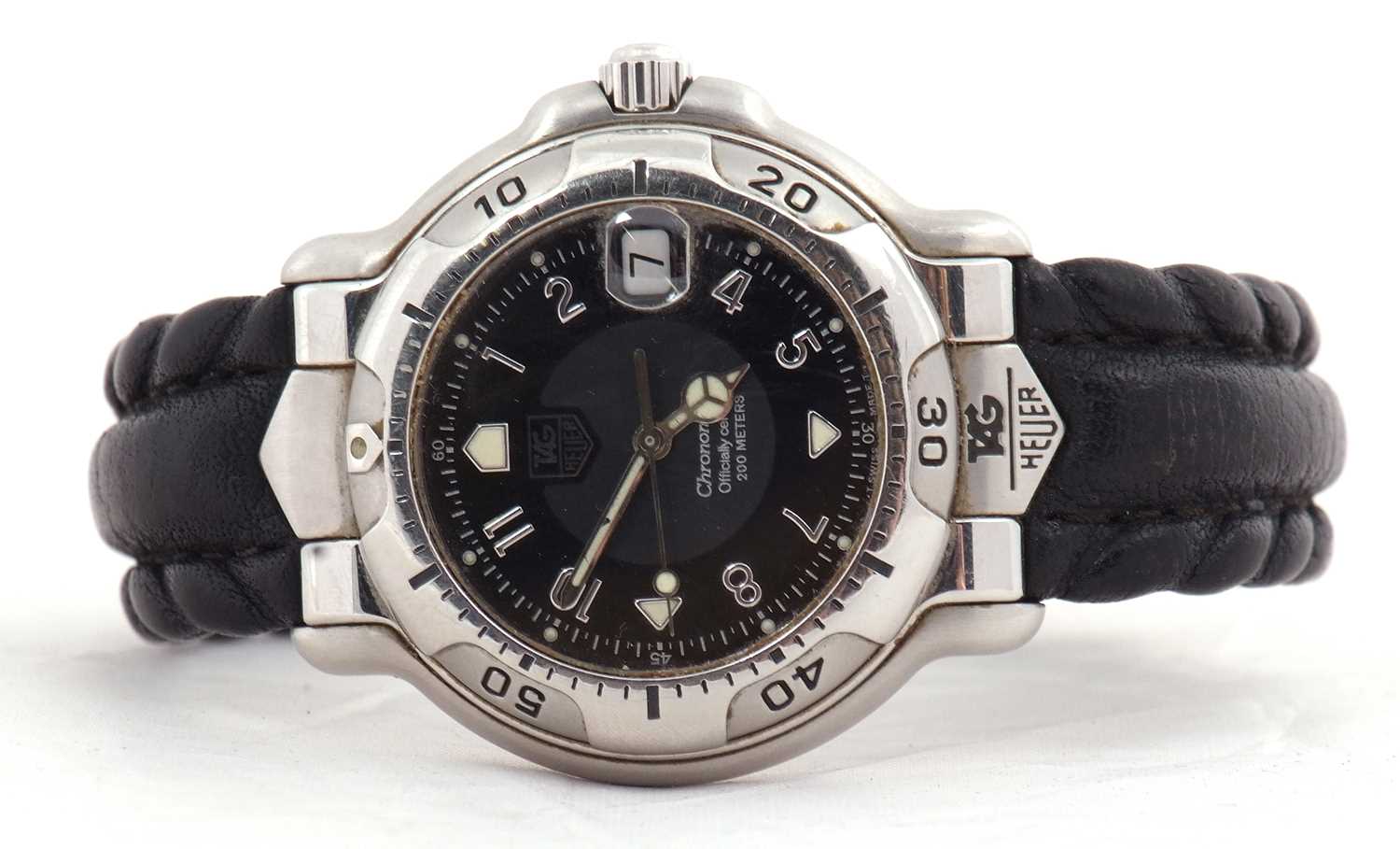 A Tag Heuer automatic gents wristwatch, reference number WH5111-K1, the watch has its original box - Image 3 of 8