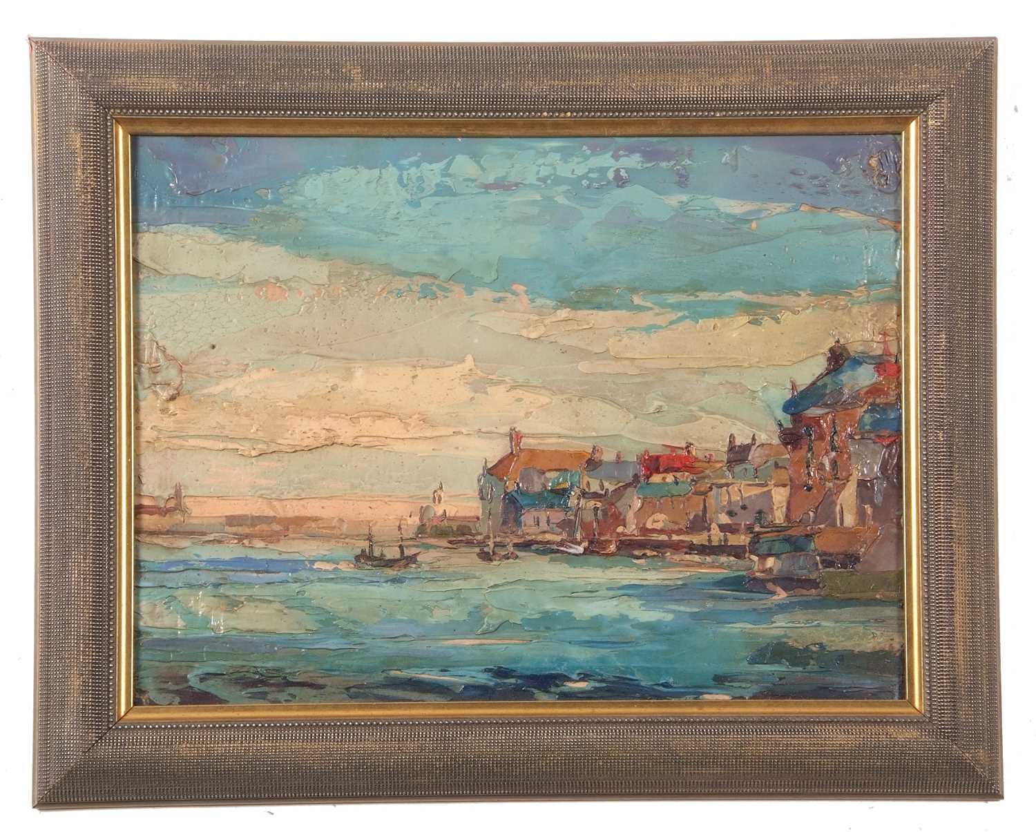 Letticia Marion Hamilton RHA (Irish,1878-1964), impasto oil on board, 15x11ins, framed. - Image 2 of 3