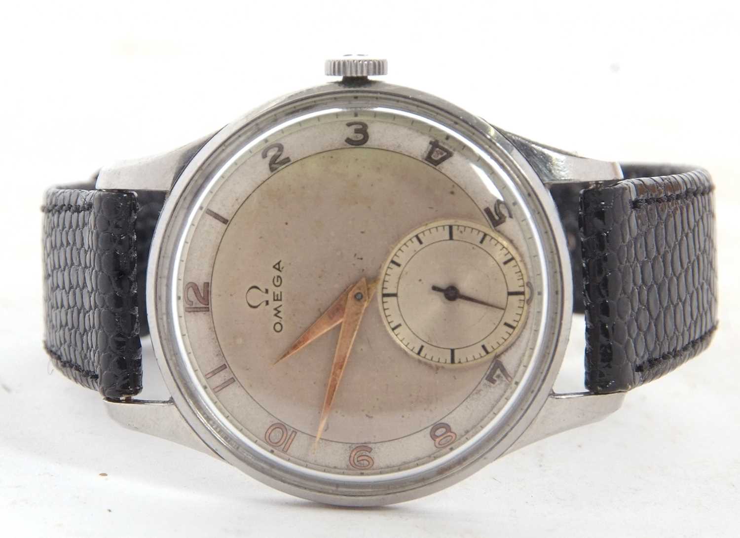 An Omega Jumbo gents wristwatch, the watch has a manually crown wound movement and the movement - Image 2 of 7