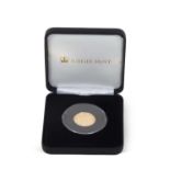 2017 Jubilee Mint gold proof "The 2017 United Kingdom gold sovereign limited edition"