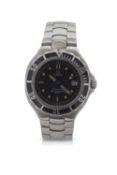 An Omega Seamaster Professional 200 meter quartz gents wristwatch, the watch has a stainless steel