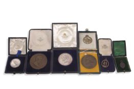 A quantity of medals awarded to W L Balls (see preceding lot) including a Walsingham medal 1906 in