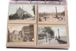 A further photograph album containing approx 350 cards some RP, High Staines, Market Place,