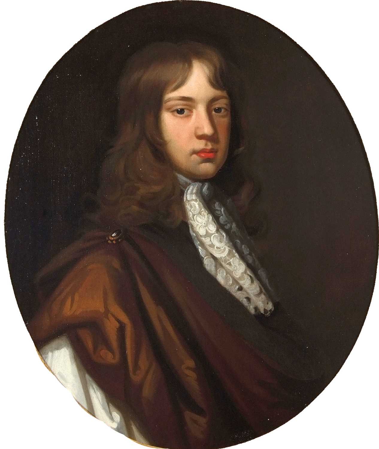 Attributed to Sir Godfrey Kneller (1646 -1723), Portrait of William Levinz (d.1747), son of - Image 2 of 6