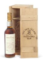 The Macallan Anniversary Malt 25 Year Old, distilled 1967, bottled 1992, distilled and bottled by