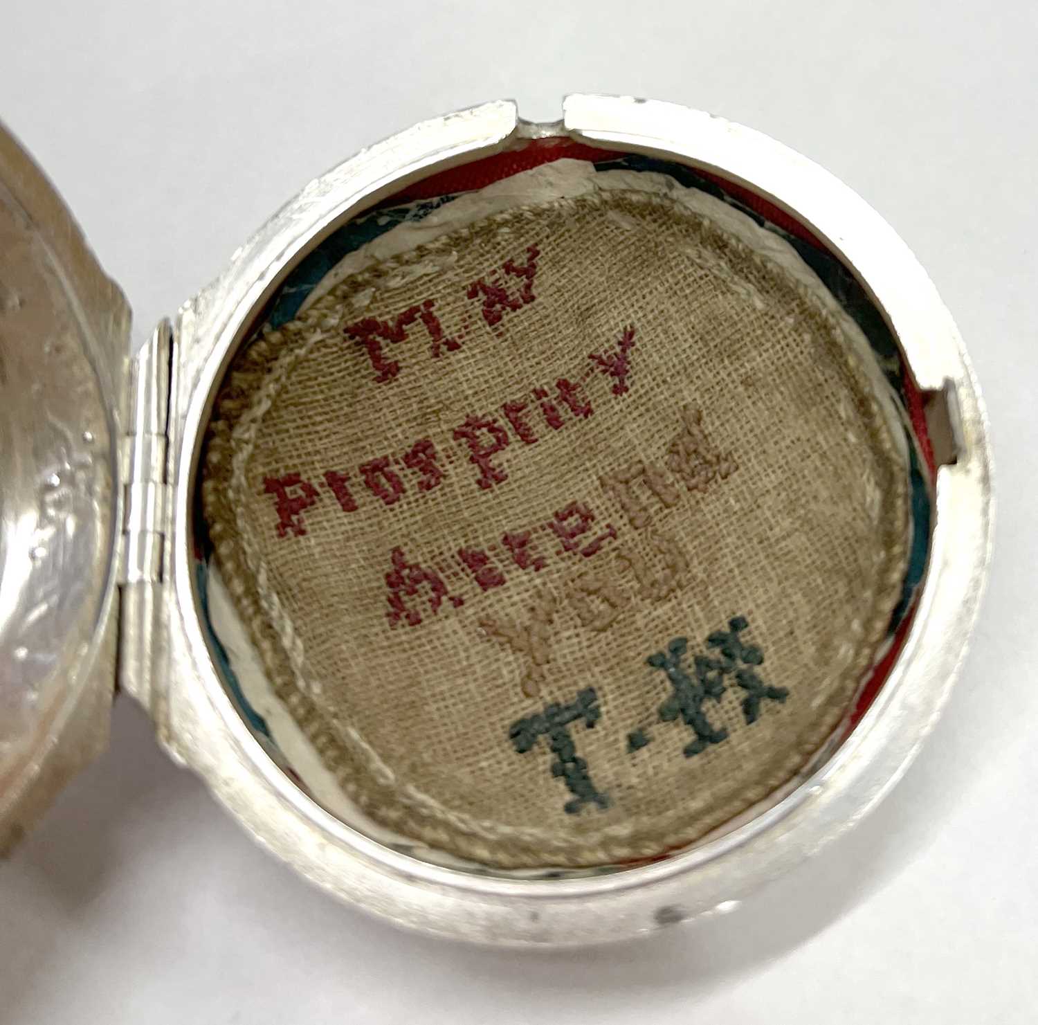 A silver Verge pocket watch with a continental white metal pair case, the pocket watch is hallmarked - Image 14 of 21