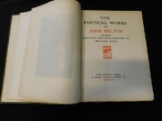 JOHN MILTON: THE POETIC WORKS OF JOHN MILTON, ill William Hyde, London, The Astolate Press, 1904