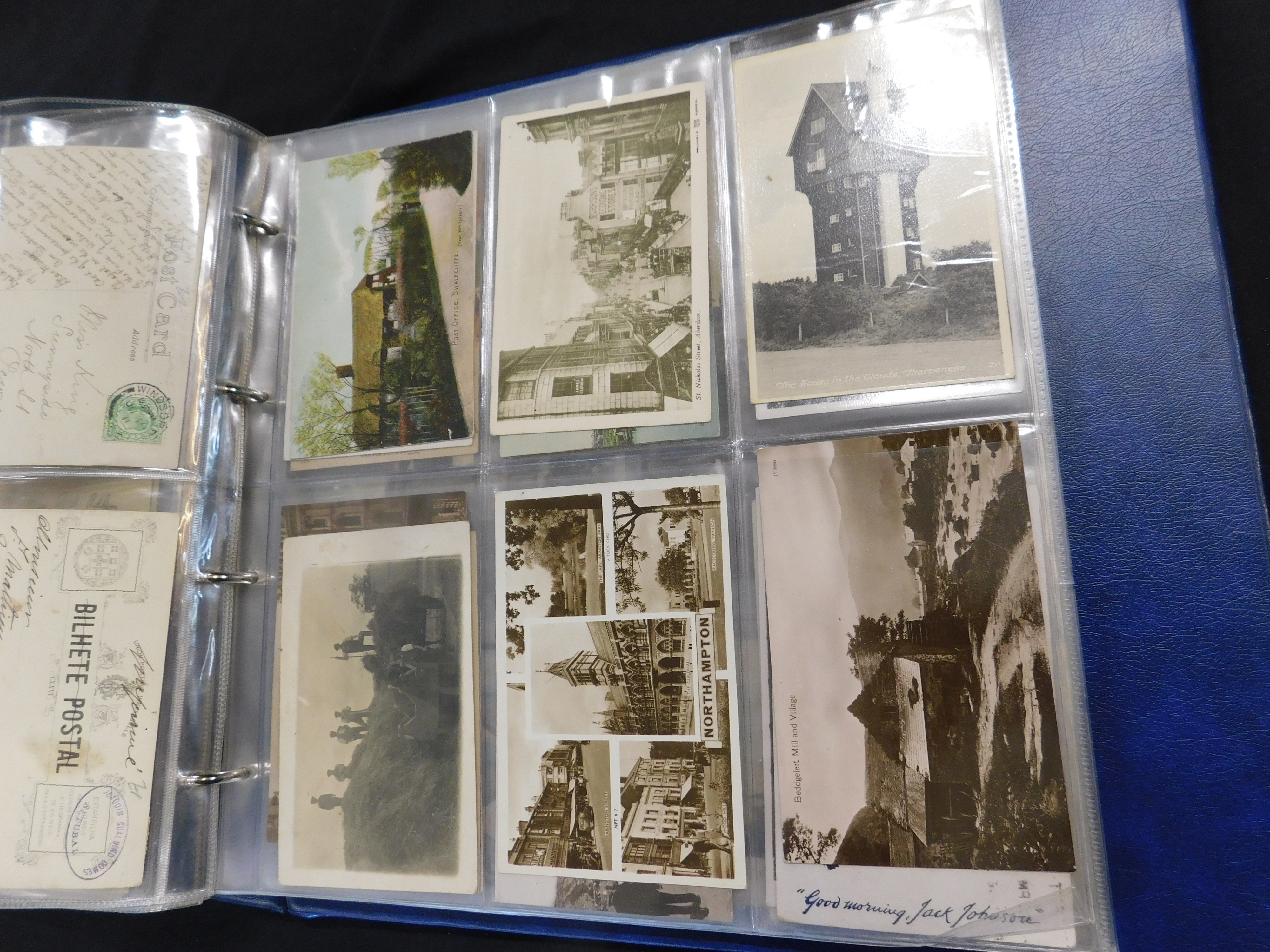 Modern postcard album containing circa 190 picture postcards, mainly UK topographical including some - Image 3 of 3