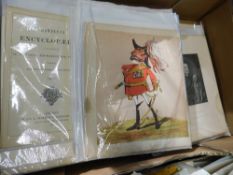 Box - Large quantity of prints mainly 19th Century