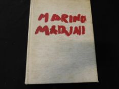 PATRICK WALDBERG: MARINO MARINI COMPLETE WORKS, introduction Herbert Read, New York, Tudor