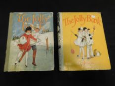 EDWIN CHISHOLM (ED): THE JOLLY BOOK, London, Thomas Nelson [1919-20], 10th and 11th year, two vols