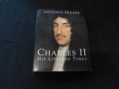 ANTONIA FRASER: CHARLES II HIS LIFE AND TIMES, London, Weidenfeld & Nicholson, first abridged