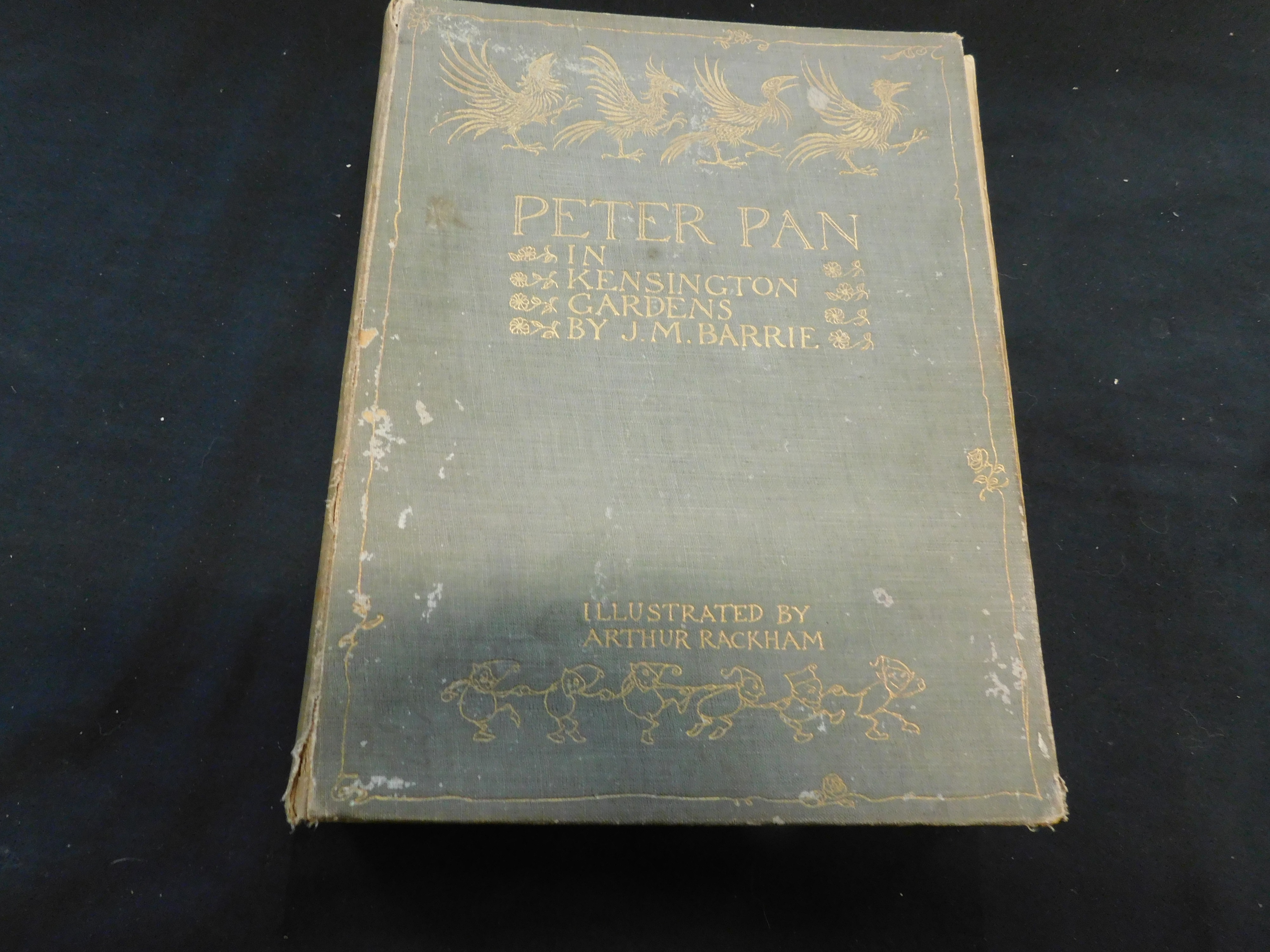 SIR JAMES MATTHEW BARRIE: PETER PAN IN KENSINGTON GARDENS, ill A Rackham, London, Hodder & Stoughton