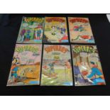 SUPERBOY, 1963/64, DC Comic Nos 108-113, 4to, original pictorial wraps (6)