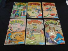 SUPERBOY, 1963/64, DC Comic Nos 108-113, 4to, original pictorial wraps (6)
