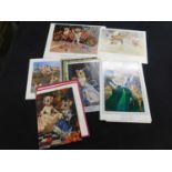 Terence Tenison Cuneo (1907-1996) a collection of 13 signed and inscribed Christmas cards to with