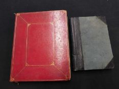 A LATE GEORGIAN MANUSCRIPT TRAVELOGUE by an anonymous young Scotsman, 5 manuscript travels