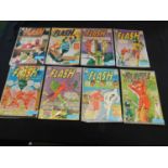THE FLASH, 1963-64, DC Comic Nos 140-141, 143-144, 146-149, 4to, original pictorial wraps (8)
