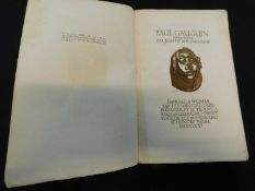 JEAN DE ROTONCHAMP: PAUL GAUGUIN, Weimar par les Soins du Comte de Kessler, Paris, Edouard Drue,