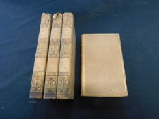 GEORGE GORDON LORD BYRON: THE WORKS OF LORD BYRON, London, John Murray, 1823, 4 vols, engraved broad