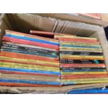 Two boxes of Ladybird books