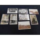 Packet - Norwich City Football Club picture postcards with 3 real photos of players comprising Billy