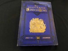 THE ILLUSTRATED LONDON NEWS, 1886 (July-December), vol 89, original publishers cloth gilt