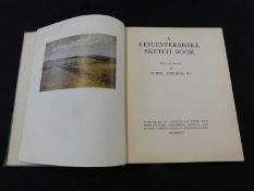 LIONEL EDWARDS: A LEICESTERSHIRE SKETCH BOOK, London, Eyre & Spottiswoode, 1935, first trade