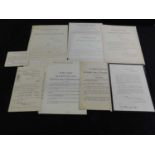 Packet - Assorted printed items relating to Lieitenant Colonel Alfred Hornsby Drake (1845-1932), His
