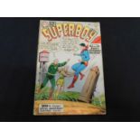 SUPERBOY, 1962 DC Comic No 100, Original of Superboy Retold, 4to, original pictorial wraps