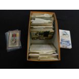 Shoebox - 300 plus early/mid 20th Century picture postcards including erotica, ethnic, football,