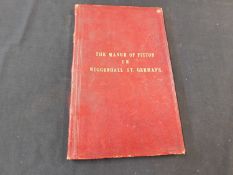THE MANOR OF FITTON IN WIGGENHALL ST GERMAN'S, 1903-04, manuscript proceedings, fo contemporary limp