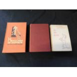 MECHTILDE LICHNOWSKY: AN DER LEINE, Berlin, S Fischer, 1930 first edition, original cloth plus