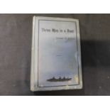 JEROME K JEROME: THREE MEN IN A BOAT, Bristol, J W Arrowsmith, London, Simkin Marshall Hamilton