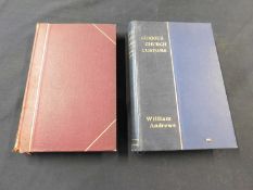 WILLIAM ANDREWS: 2 Titles: OLD CHURCH LORE, Hull, William Andrews, 1891, first edition, original