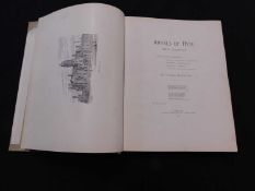 THOMAS MIDDLETON: ANNALS OF HYDE AND DISTRICT, Manchester, Cartwright & Battray, 1899 first edition,